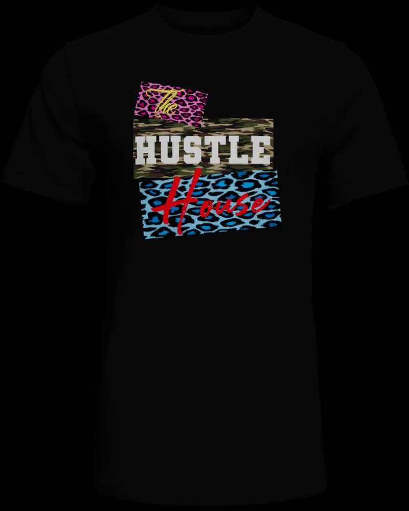 Multi Colour Hustle House Tee