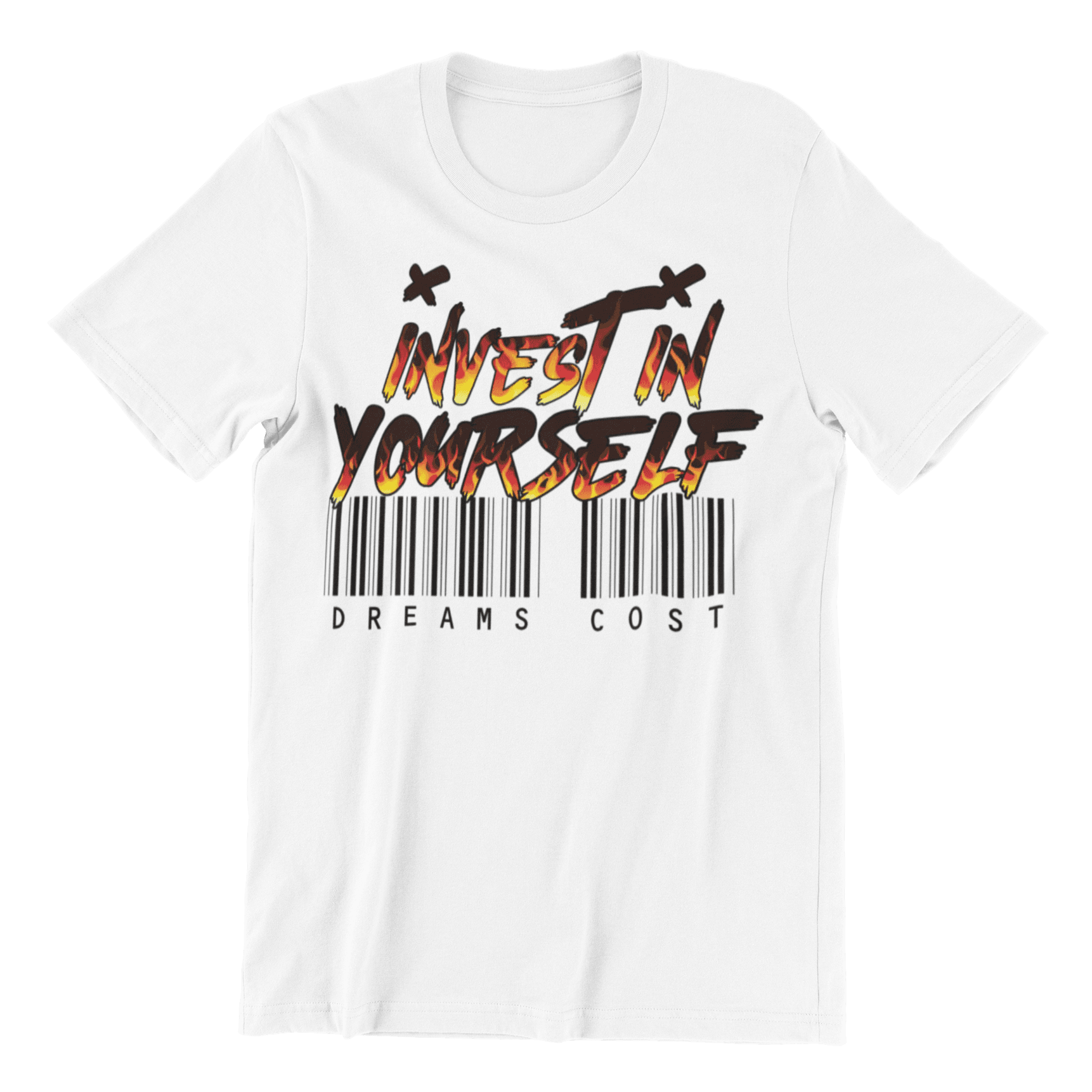 Invest Red Flames Tee alternate colorway