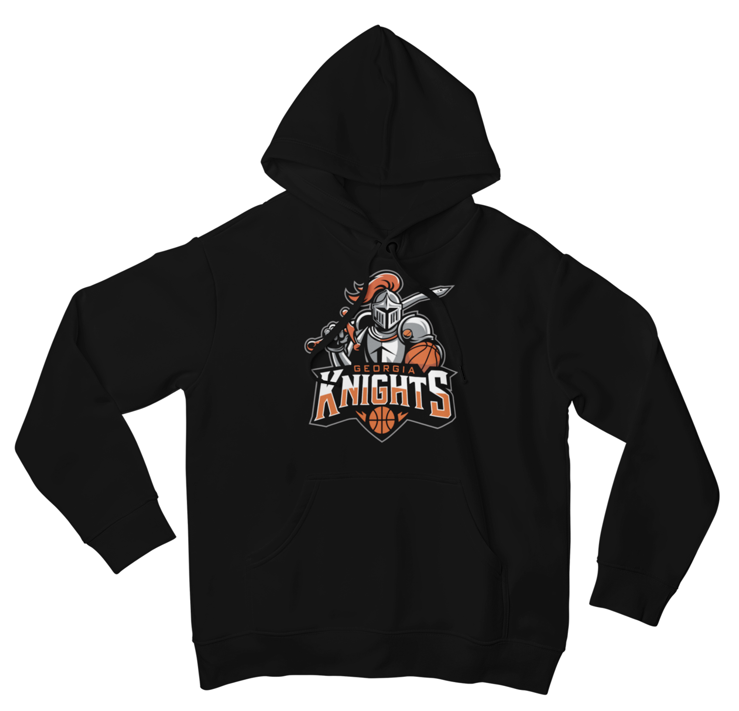 Finished branded GA Knights hoodie